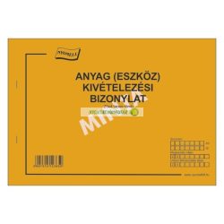   B.12-113/V Készlet (Anyag/eszköz) kivételezési bizonylat A/4 fekvő, 25x4 l