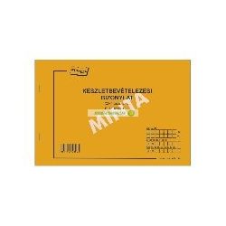 B.12-134/V Készletbevételezési bizonylat 10 tételes