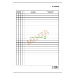 C.3341-31/II Betétlap II.