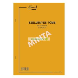 D.13-215/V Szelvényes tömb A/4, 50x2 lapos, álló