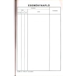 D.E.900/V Eseménynapló