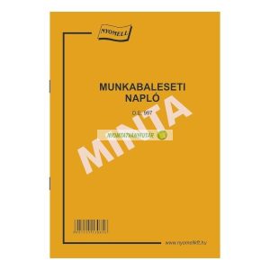 D.E.997 Munkabaleseti napló