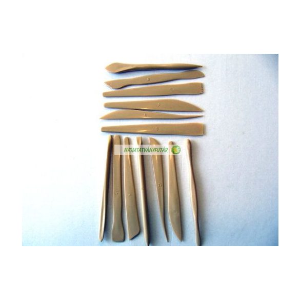 Spatula készlet, műanyag 14 db-os, Creall