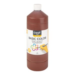 Tempera, 500 ml, Creall Basic Color, sötétbarna