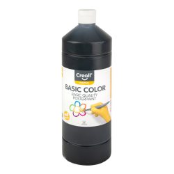 Tempera, 500 ml, Creall Basic Color, fekete