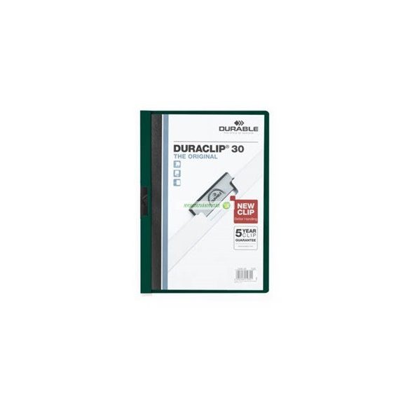 Clip-mappa, A/4, 60 lapig, Durable "Duraclip"