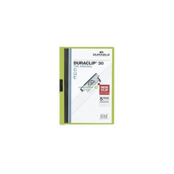 Clip-mappa, A/4, 60 lapig, Durable "Duraclip"