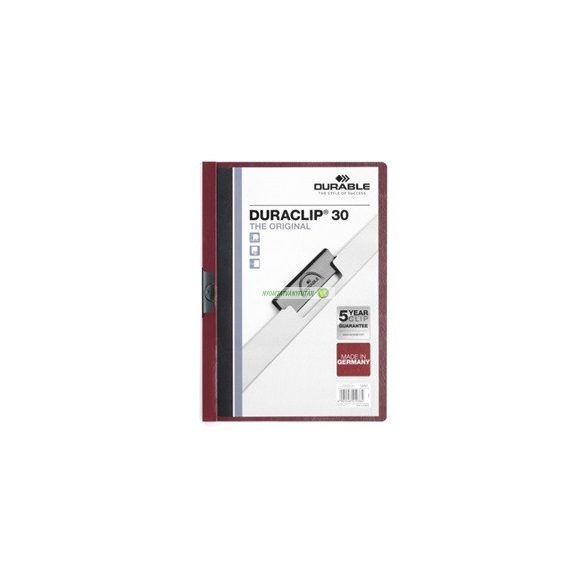 Clip-mappa, A/4, 60 lapig, Durable "Duraclip"