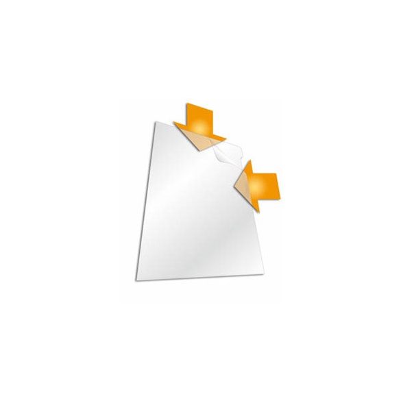 Genotherm, "L", A/4, 120 mikron. narancsos felület, Durable