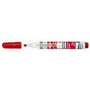 Táblamarker, 1-3 mm, kerek, Stanger "BM240", piros