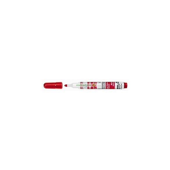 Táblamarker, 1-3 mm, kerek, Stanger "BM240", piros