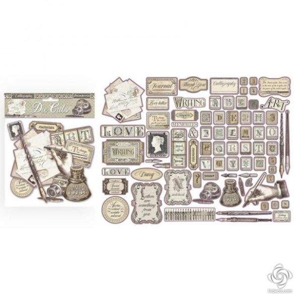 Kivágott formák - Kézírás