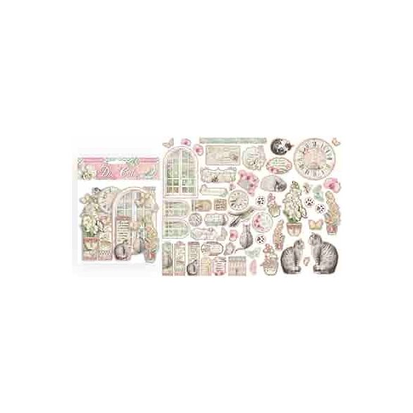 Kivágott formák - Orchideák és macskák