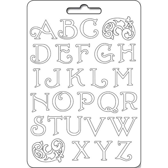 Lágy PVC öntőforma A/4 - ABC