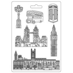 Lágy PVC öntőforma A/4 - London épület