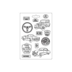 Lágy PVC öntőforma A/4 - autó