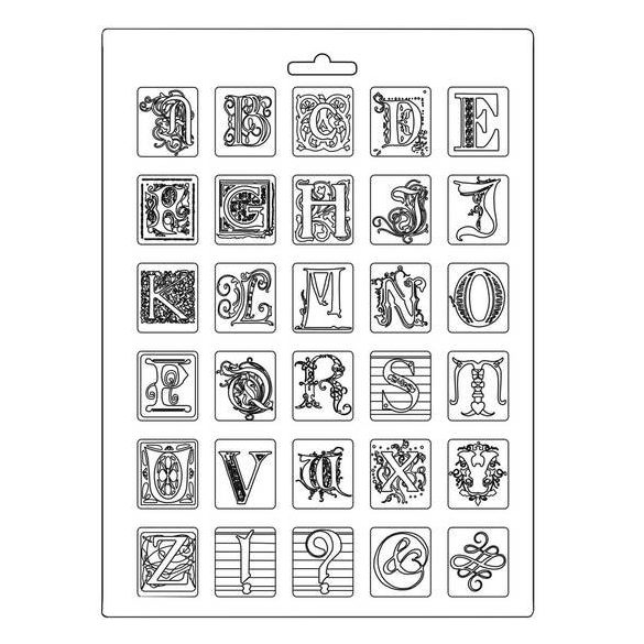 Lágy PVC öntőforma A/4 - ABC