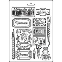 Lágy PVC öntőforma A/4 - Tinta és címkék