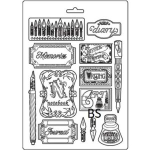 Lágy PVC öntőforma A/4 - Tinta és címkék