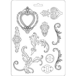 Lágy PVC öntőforma A/5 - Frízek