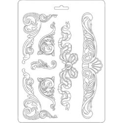 Lágy PVC öntőforma A/5 - Frízek és keretek