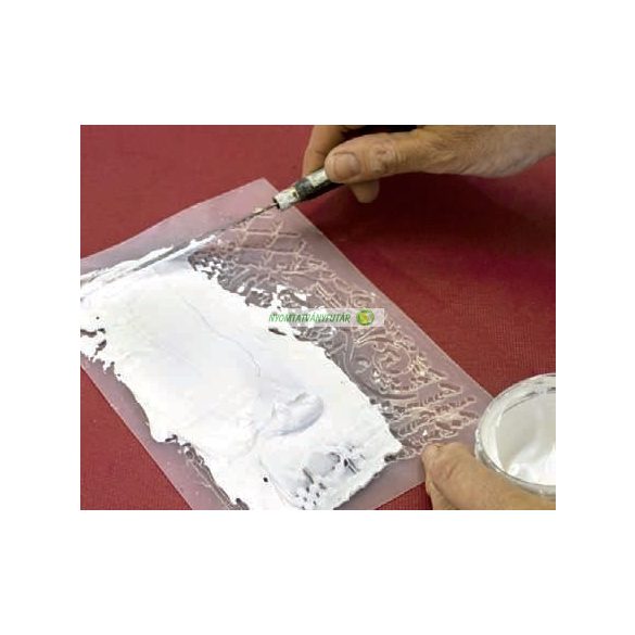 Lágy PVC öntőforma A/5 - körcsipke