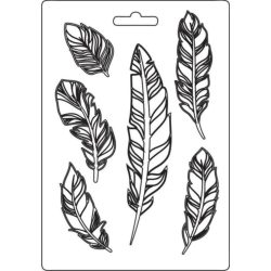 Lágy PVC öntőforma A/5 - Madártoll