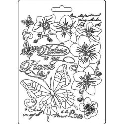 Lágy PVC öntőforma A/5 - Természet