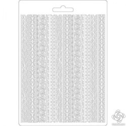 Lágy PVC öntőforma A/5 - Textúra, amazóniai törzsek