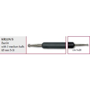 Modellező szerszám, 2 közepes formázó golyó 3-5 mm, Stamperia