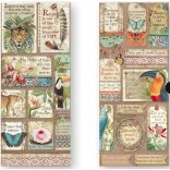 Kétoldalas papír, 15x30,5 cm, 10 db/cs, Amazónia