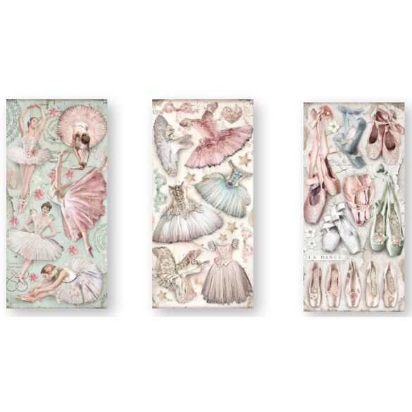 Kétoldalas papír, 15x30,5 cm, 10 db/cs, Szenvedély