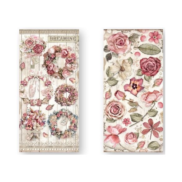 Kétoldalas papír, 15x30,5 cm, 10 db/cs, Szenvedély