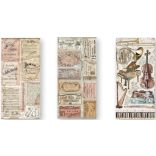 Kétoldalas papír, 15x30,5 cm, 10 db/cs, Szenvedély