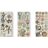 Kétoldalas papír, 15x30,5 cm, 10 db/cs, Fantasztikus utazás