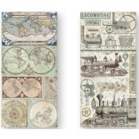 Kétoldalas papír, 15x30,5 cm, 10 db/cs, Fantasztikus utazás