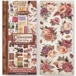 Kétoldalas papír, 15x30,5 cm, 10 db/cs, Our Way