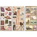 Kétoldalas papír, 15x30,5 cm, 10 db/cs, Our Way