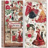 Kétoldalas papír, 15x30,5 cm, 10 db/cs, Desire