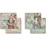 Extra kis tömb 10 lap - 15,24x15,24 cm - Sir Vagabond Japánban