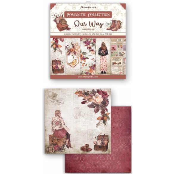 Extra kis tömb 10 lap - 15,24x15,24 cm - Our Way