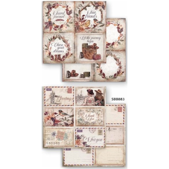 Extra kis tömb 10 lap - 15,24x15,24 cm - Our Way