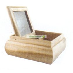 Tükrös doboz közepes 13 x 13 x 5 cm