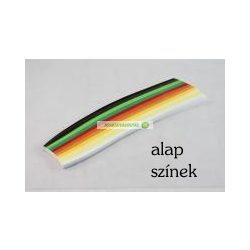 Quilling papírcsík, rövid 18 cm x 5 mm