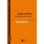 A.3510-173/A Szakrendelési gyógykezelési napló 100 lapos könyv A/4 álló