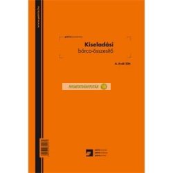   A.ERDŐ 224/V Kiseladási bárca-összesítő 50x2 lapos tömb A/4 álló