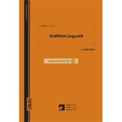   A.ERDŐ 226/V Szállítási jegyzék 25x5 lapos tömb A/4 álló