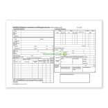 B.18-70/UJ/V Belföldi kiküldetési rendelvény és költségelszámolás 25x2 lapos tömb A/4 fekvő