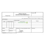C.318-119/V Deviza (valuta) bevételi pénztárbizonylat 50x3 lapos tömb 203x102 mm