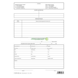   C.3341-24/A Gyermekegészségügyi törzslap szabadlap A/4 álló